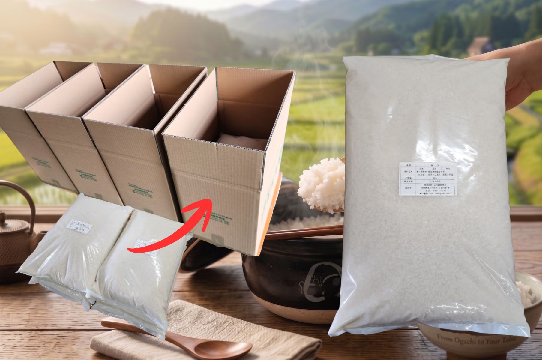 あきたこまち白米 5kg