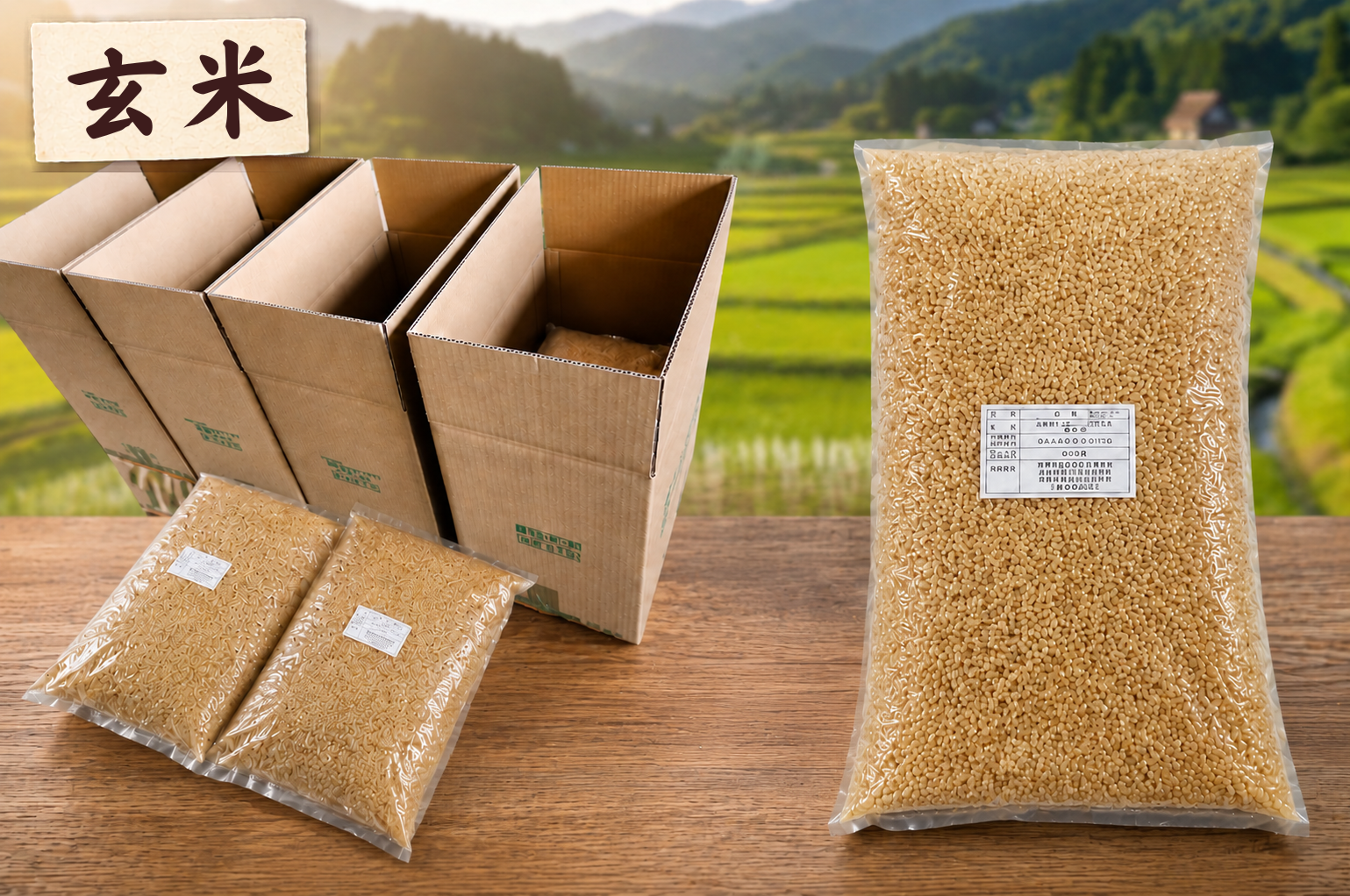 あきたこまち玄米 5kg